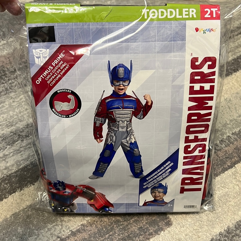 Transformer Halloween Costume 2T